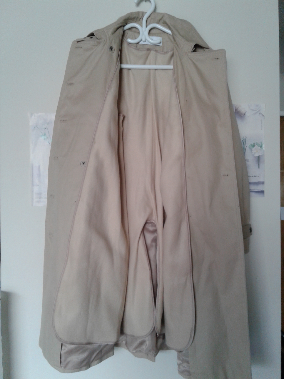 Woman raincoat brand new image indicator(3)