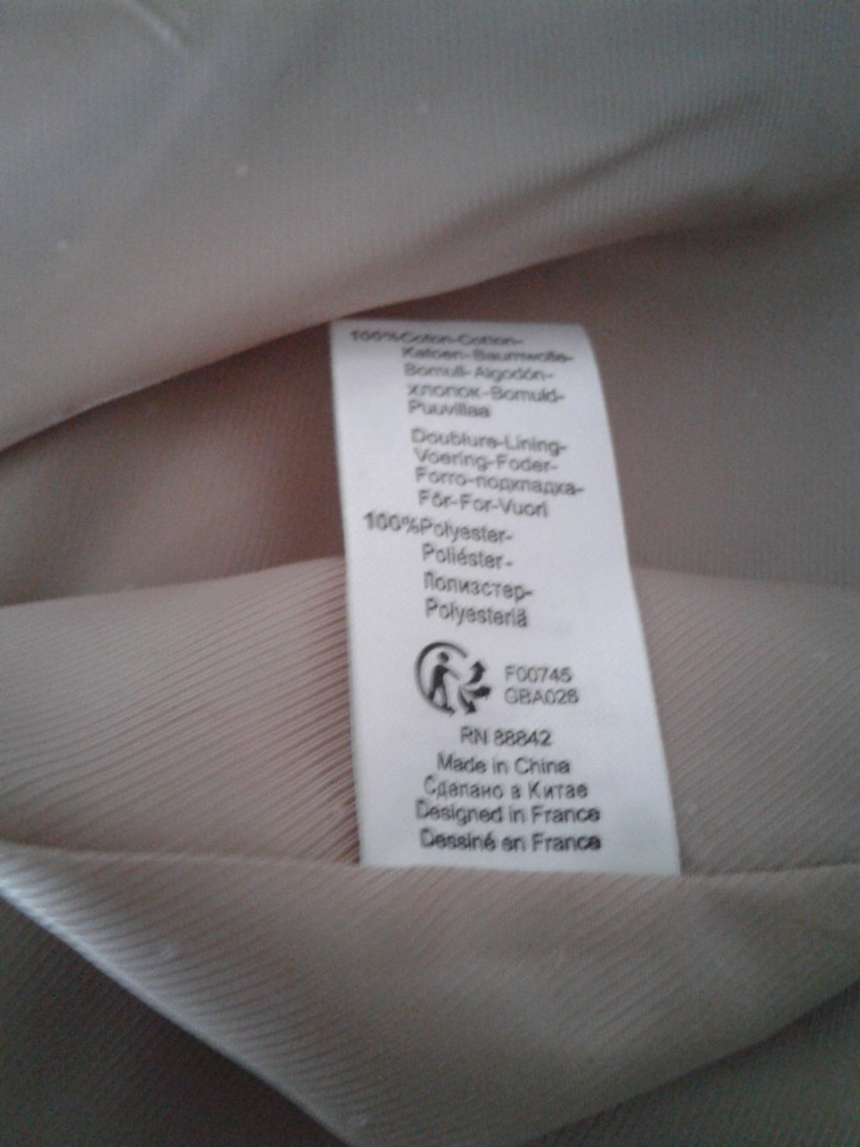 Woman raincoat brand new image indicator(4)