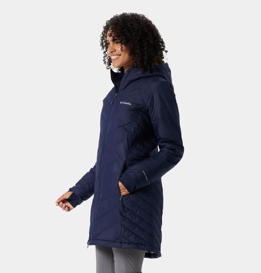 Columbia Women's Heavenly™ Long Hooded Jacket image indicator(2)