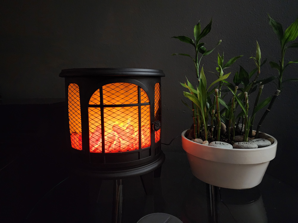 LED FIREPLACE DECORATION Electrical Fireplace thumbnail