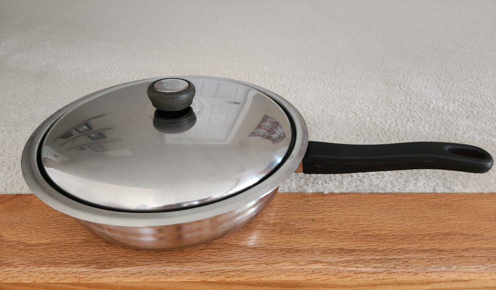 Pots, pans, sauce pans, steamer, large pots. image indicator(3)