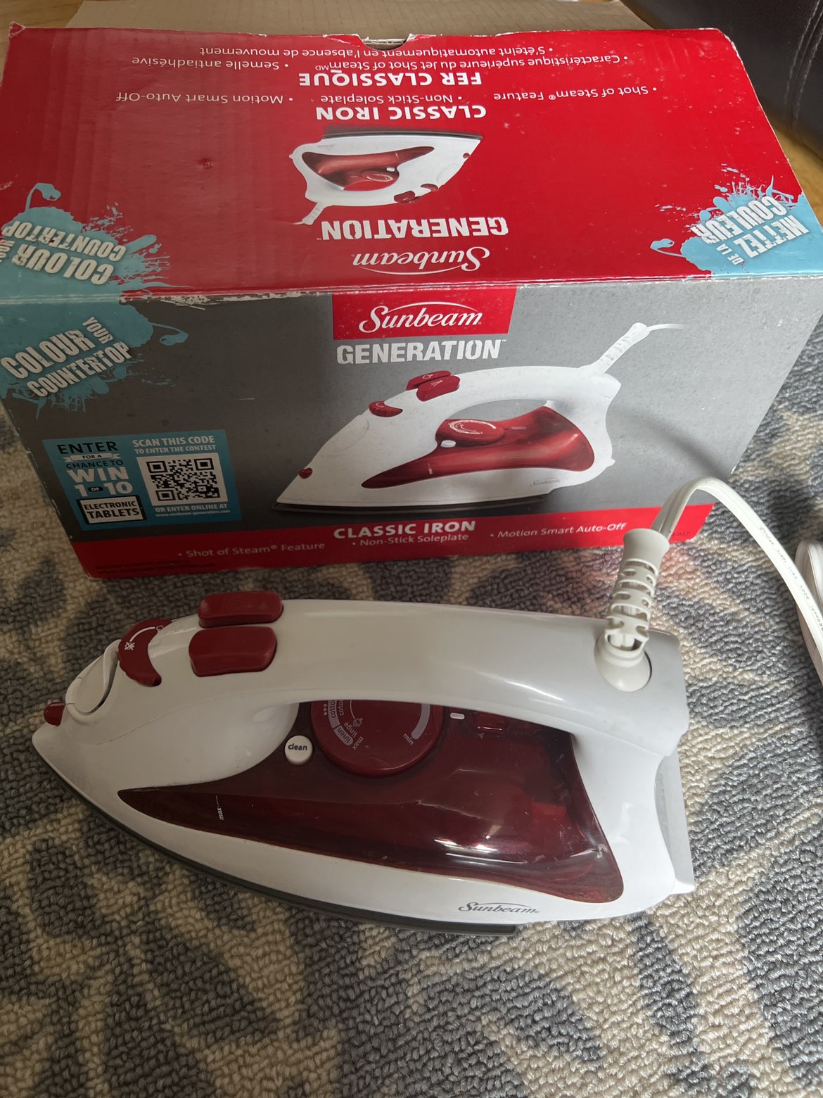 Sunbeam iron