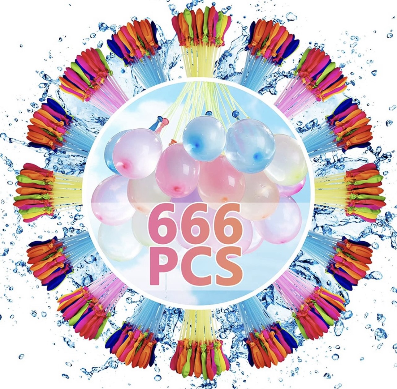 Brand new package 666 Piece/set water balloons