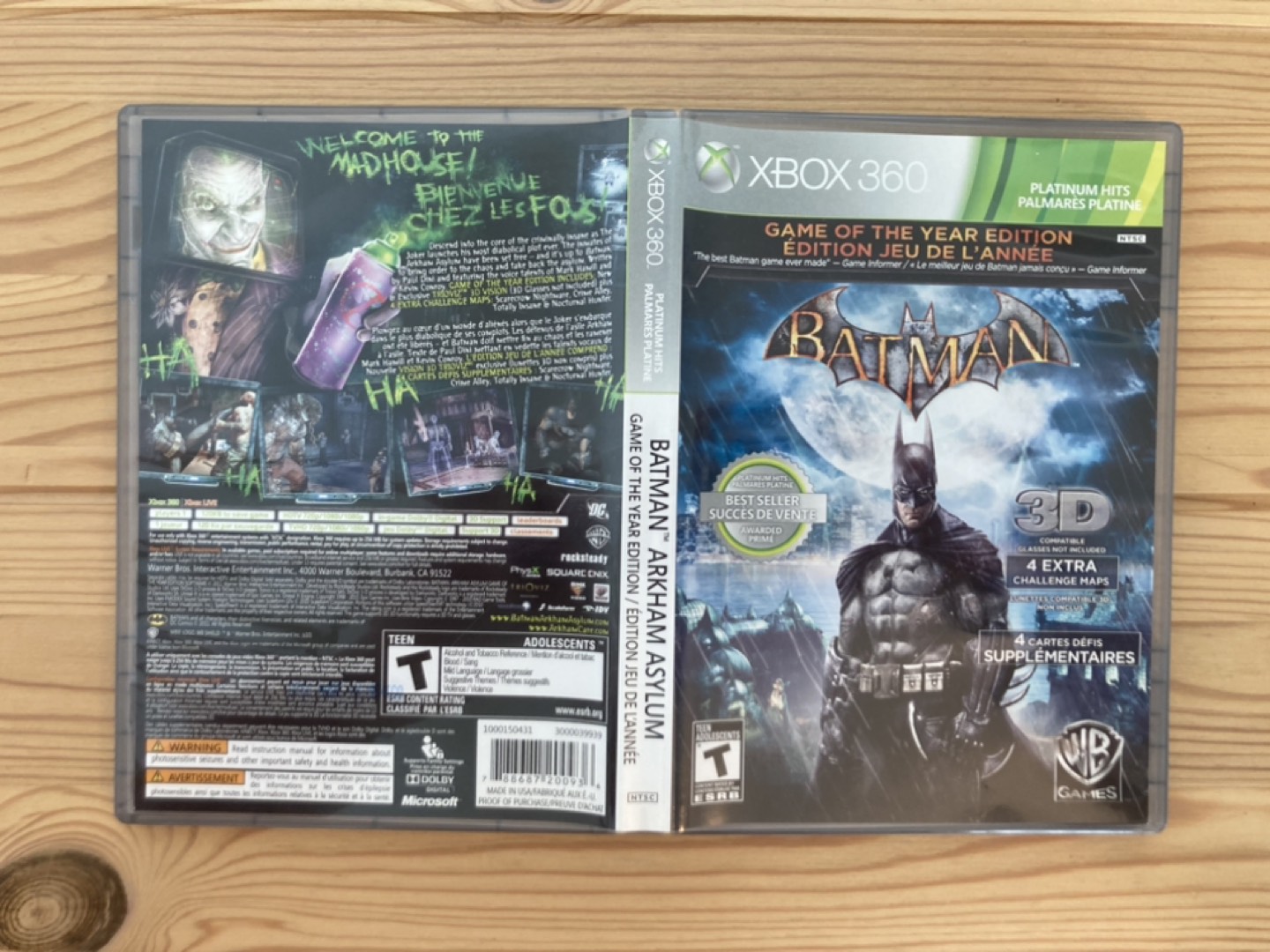 Batman Arkham Asylum - Xbox 360 image indicator(2)