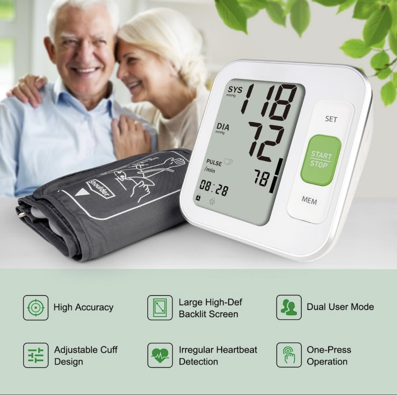 Brand new Large screen sphygmomanometer - photo 2