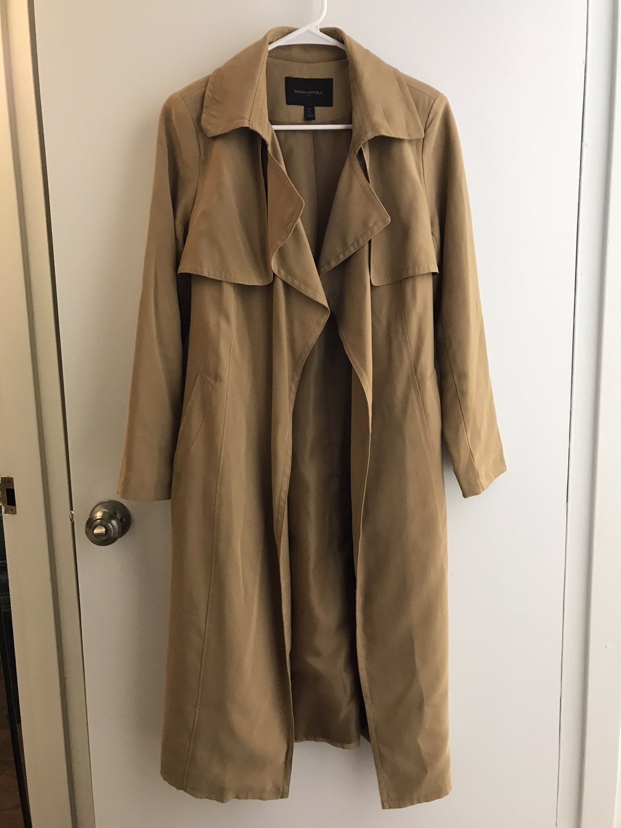 Banana republic trench coat petite small