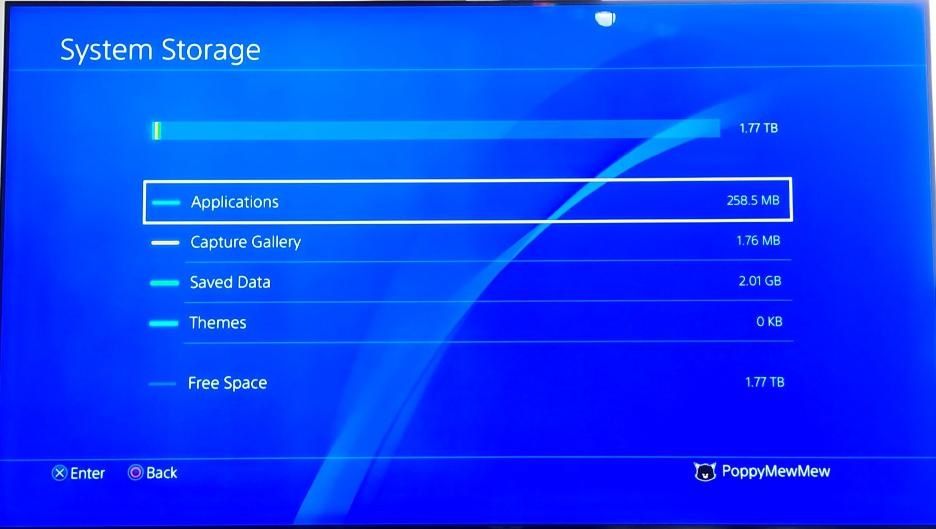 PS4 Pro 2TB SSD, NO controllers image indicator(5)