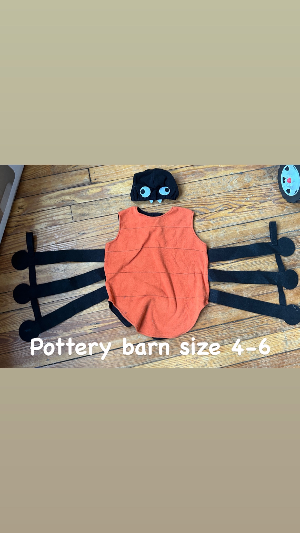 Pottery barn spider costume - photo 2