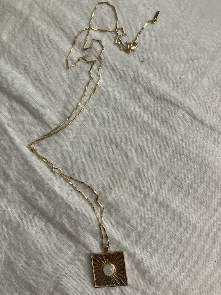 Melanie Auld Relic Moonstone and gold Necklace image indicator(4)