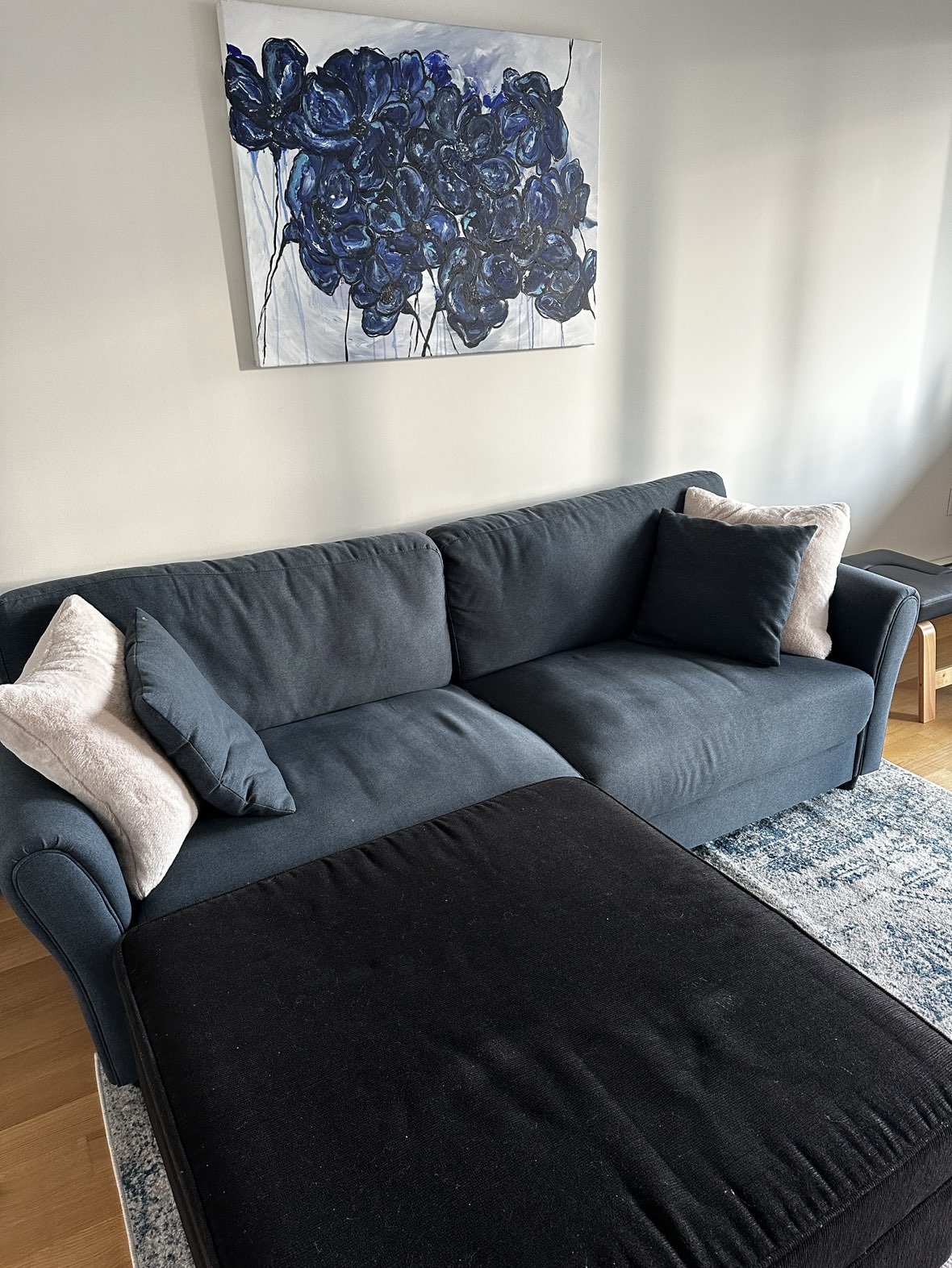 Couch and Ottoman - photo 3