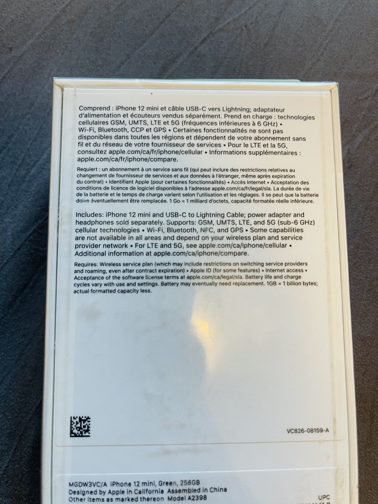I phone   12 mini 256 gb . Sealed . - photo 5