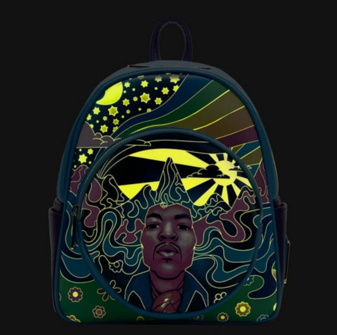 Loungefly-LTD-EDITION-Jimi Hendrix Psychedelic Glow - photo 2