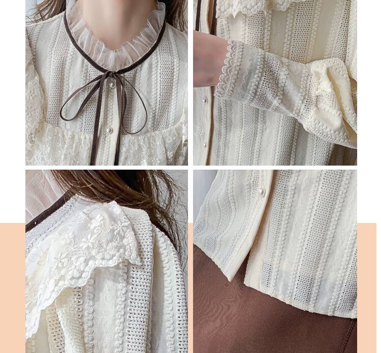 Woman lace shirt small size - photo 2