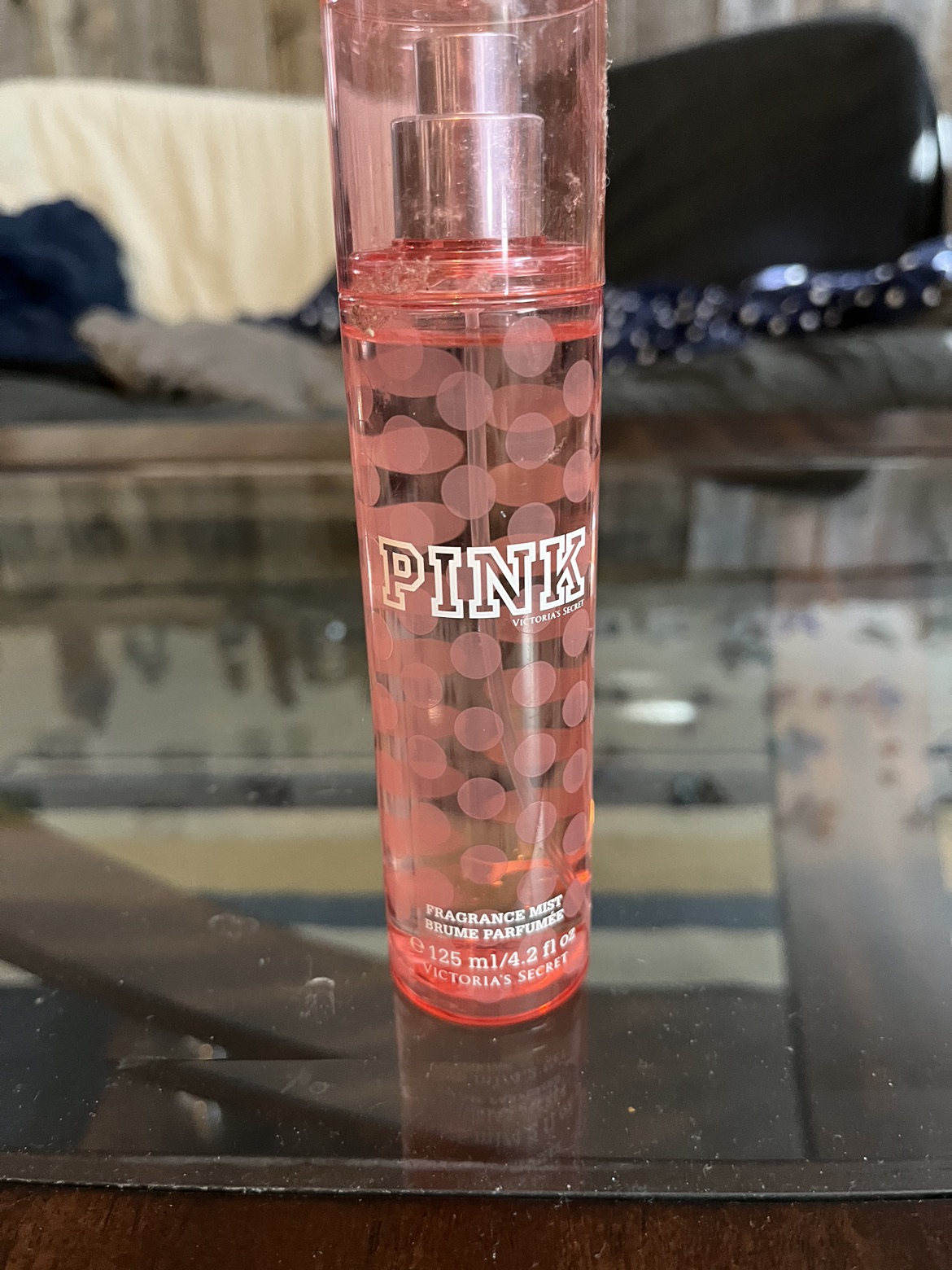 Pink Victoria’s Secret fragrance mist thumbnail