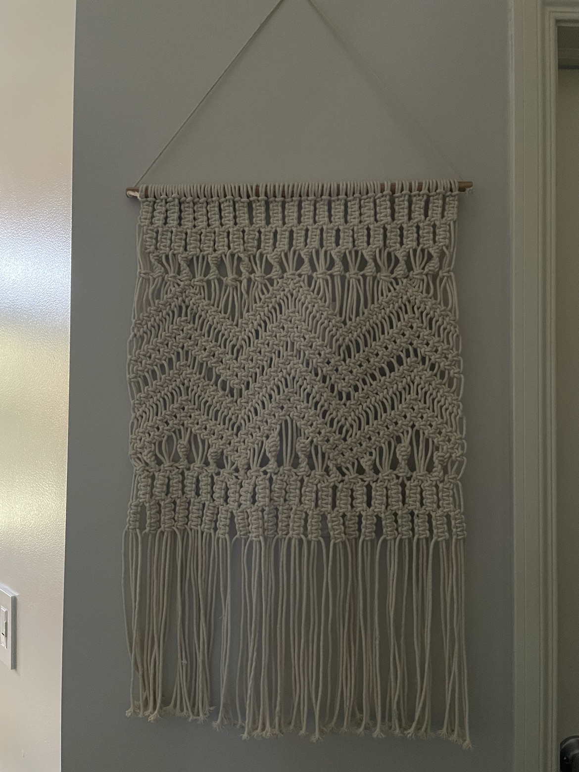 Macrame wall art