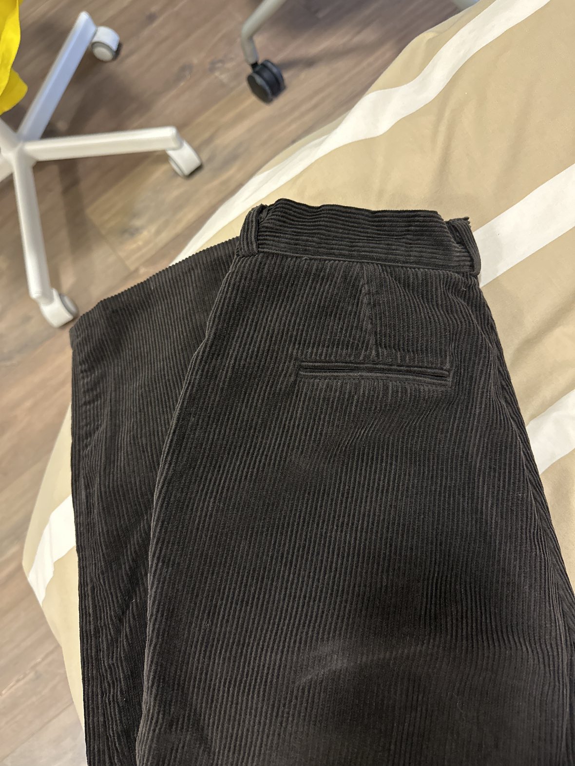 Brown corduroy pants from Blackup Korea (small) - photo 4