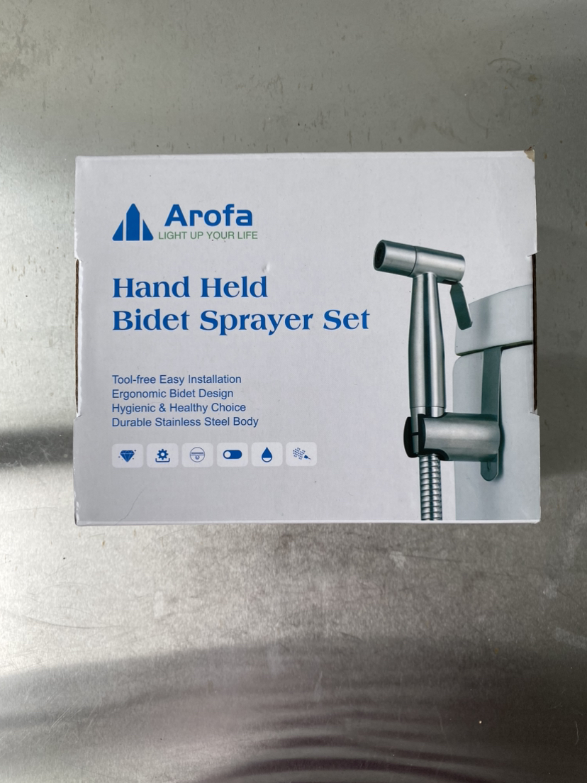 HAND HELD BIDET SPRAYER SET