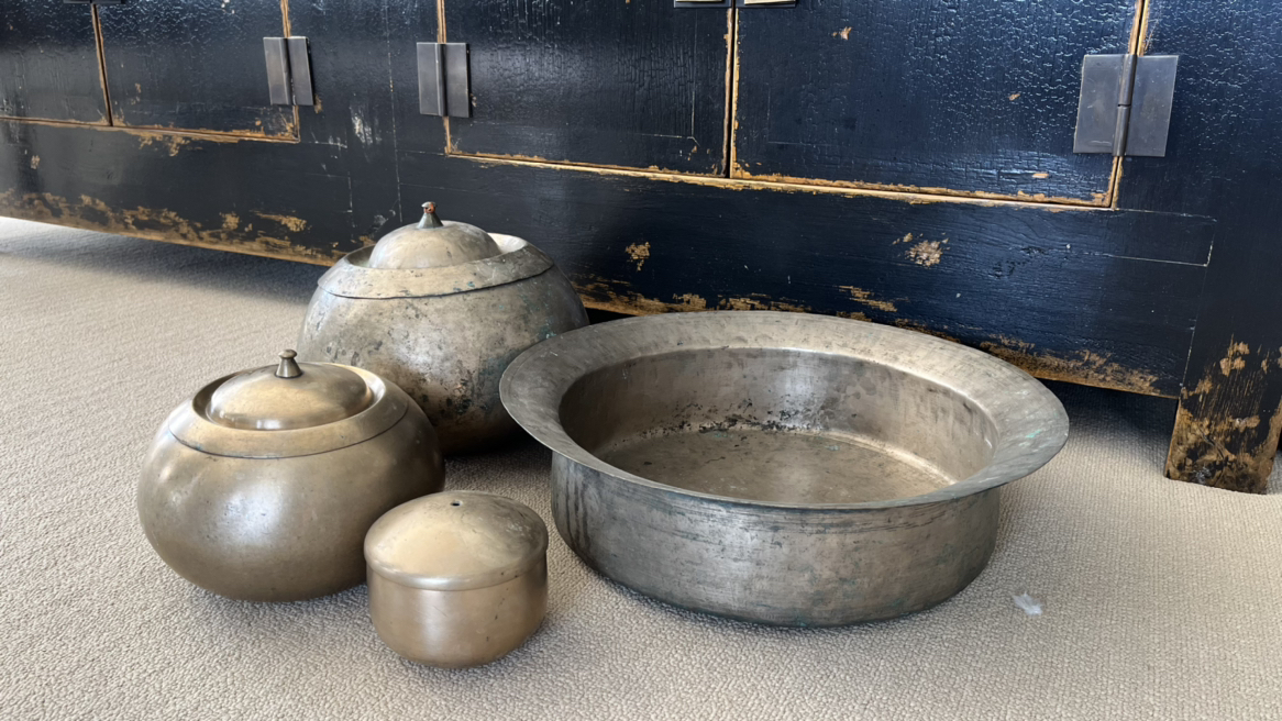 Brass Antique Deco Korean traditional