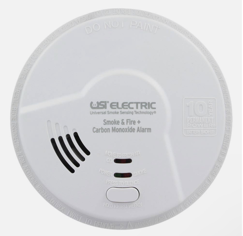 2x New USI Electric 3 In 1 Smoke/Fire/Carbon Monoxide Alarm - photo 3