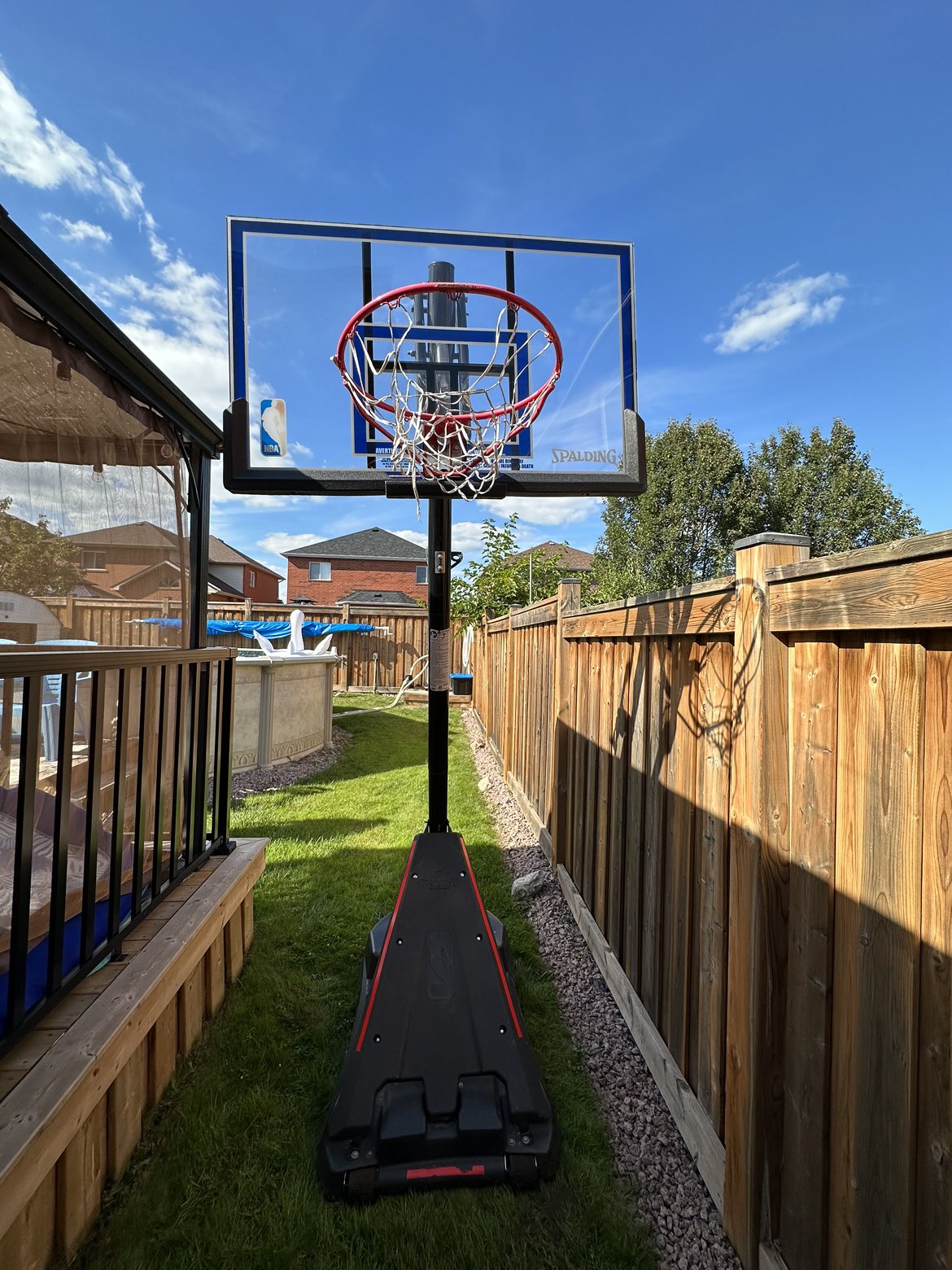 Spalding basketball net thumbnail