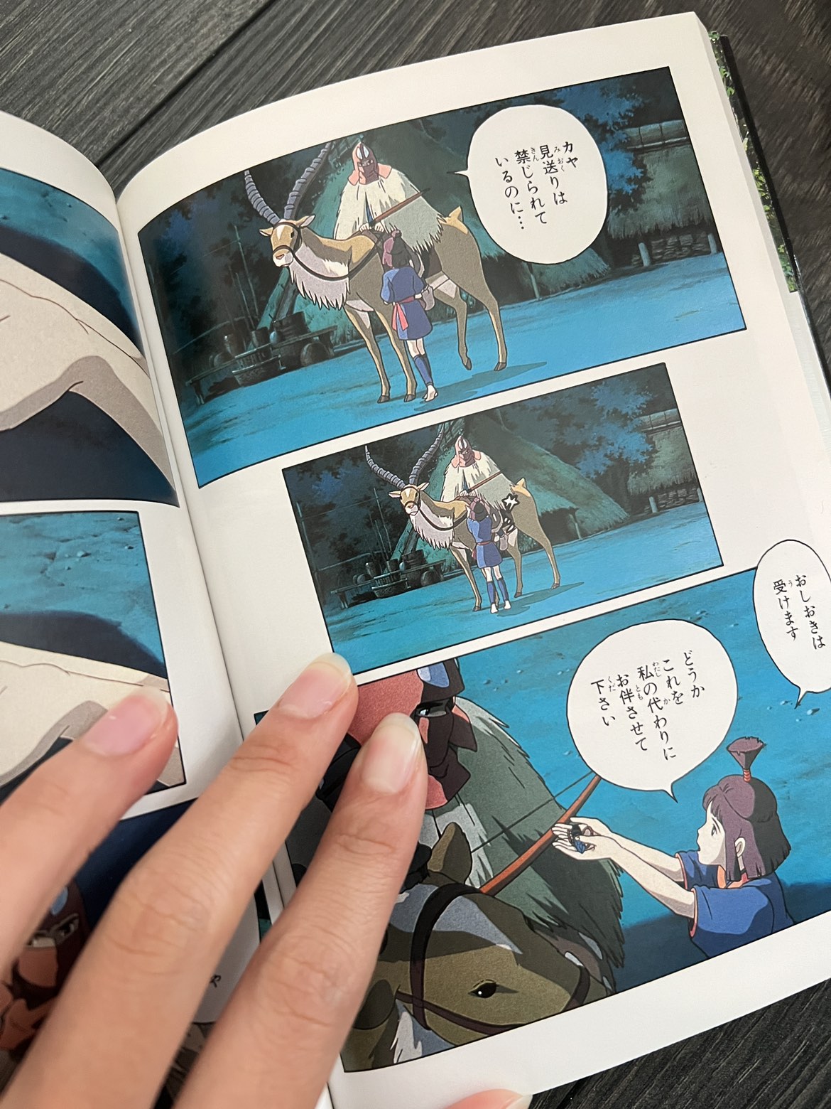 Princess Mononoke Film Comic Set - photo 3