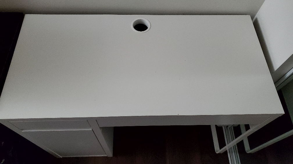 [Used] IKEA Micke White Desk with Drawers - photo 3