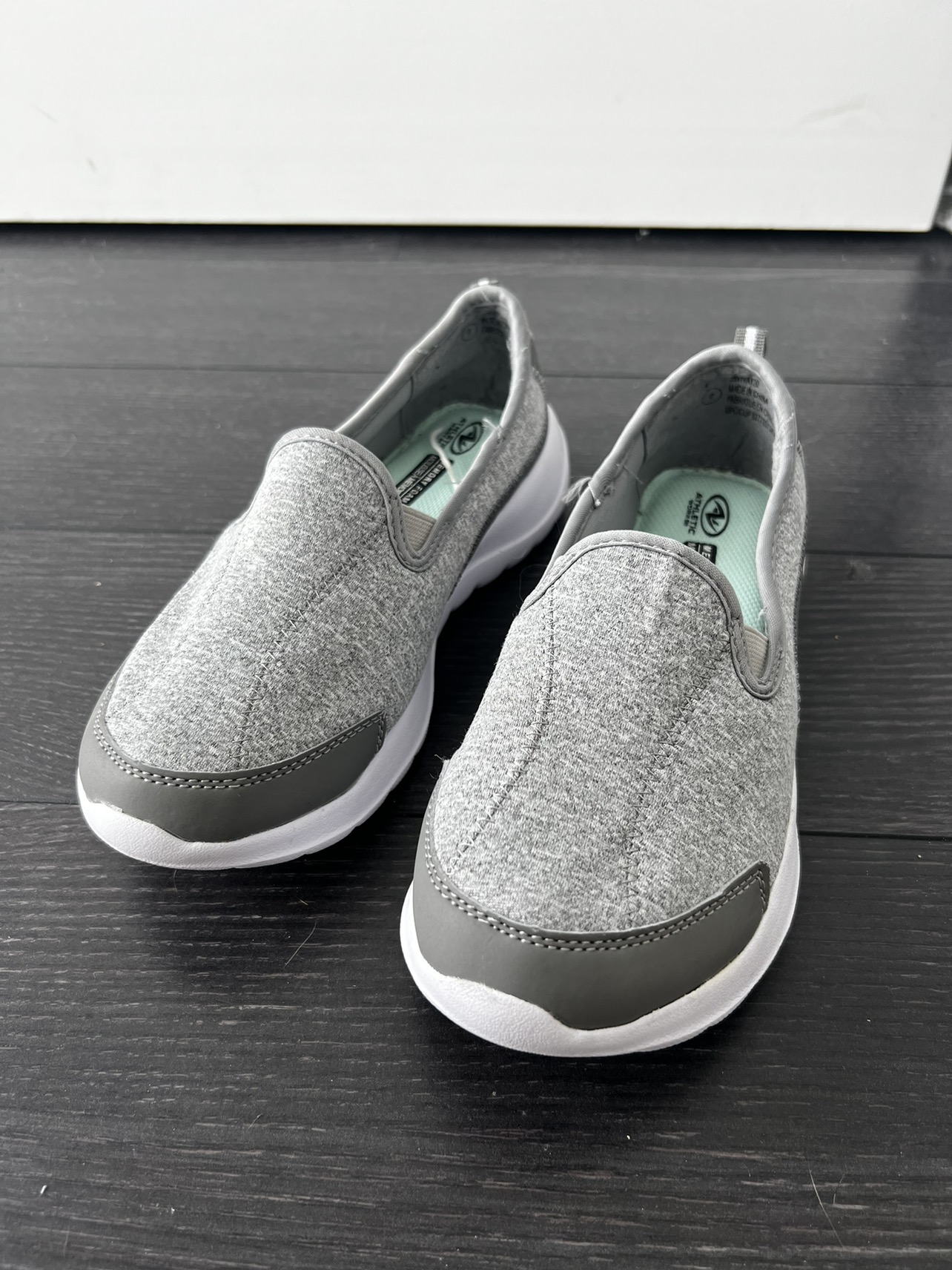Free grey loafers size US 7 thumbnail
