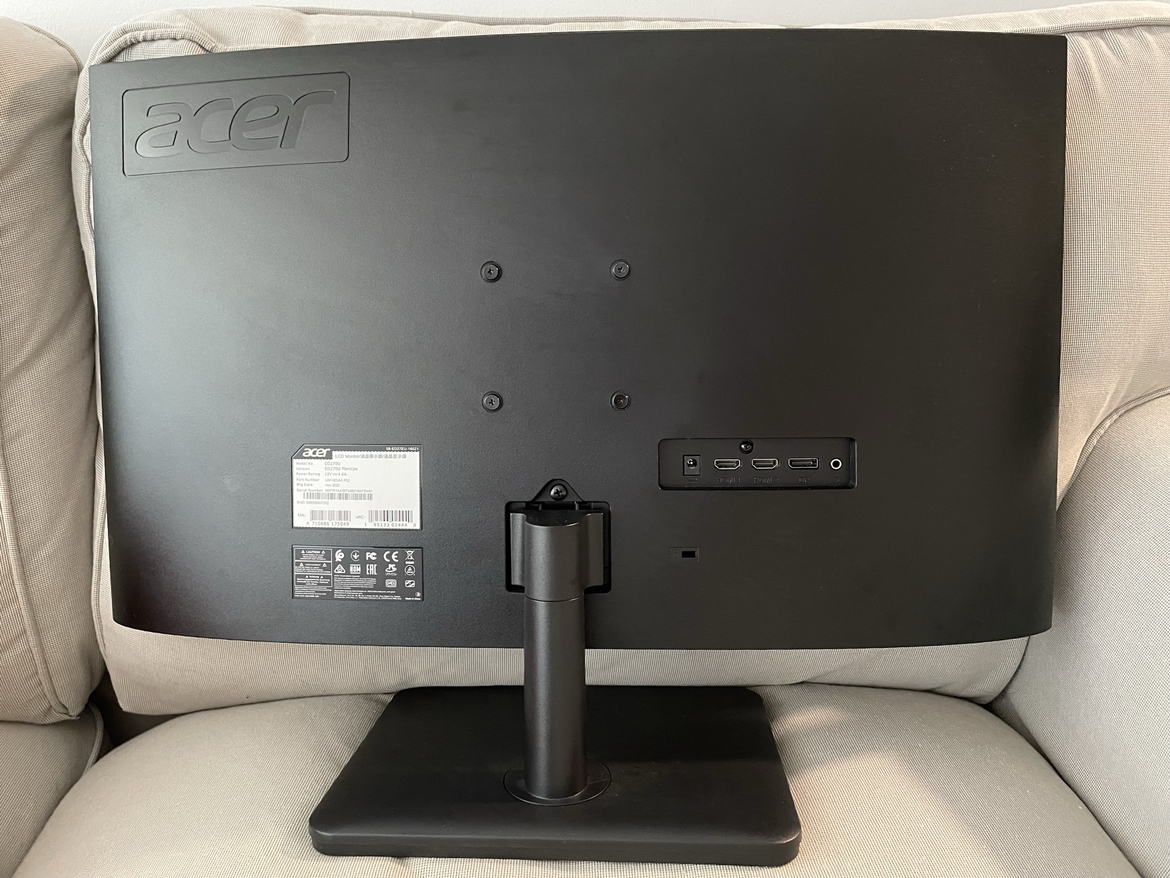 Like new Acer 27 inch curved monitor - photo 2