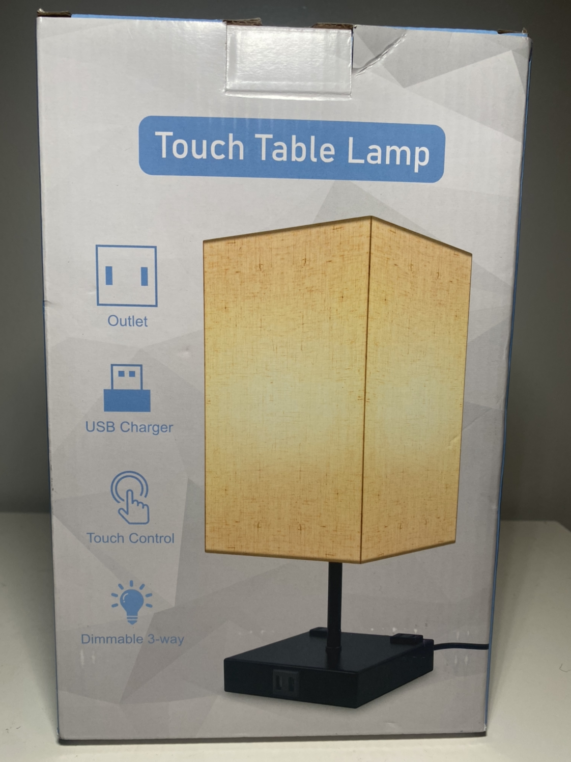 Bedside Touch Table lamp/desk lamp (3 left in stock) 2 styles