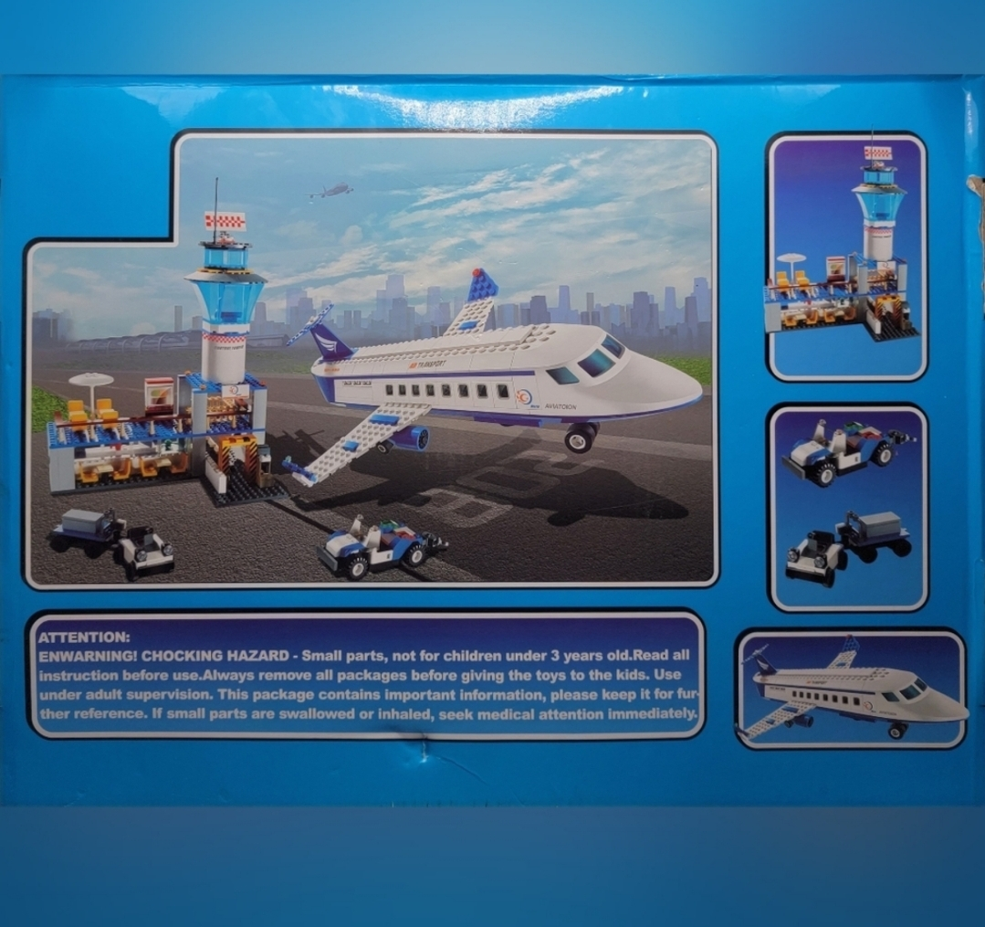 City Airplane Station Building Kits,STEM for Kids, NEW - photo 2