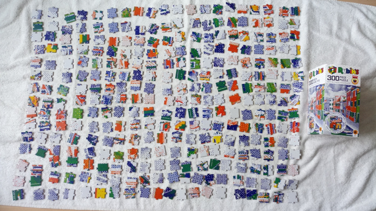 Rubik's puzzle 300 pics