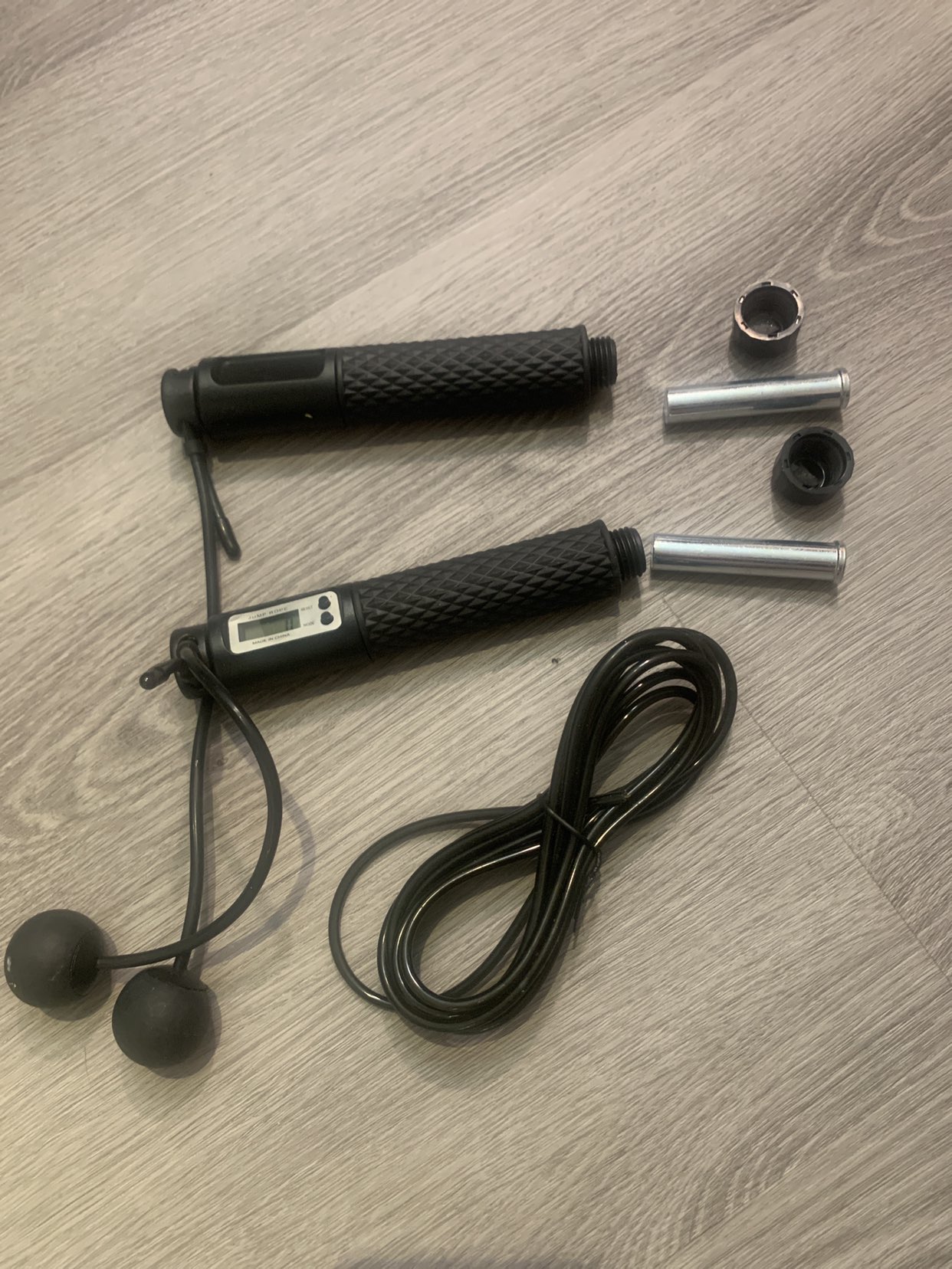 Cordless Jump Rope with Counter, Fitness Skipping Rope - photo 2