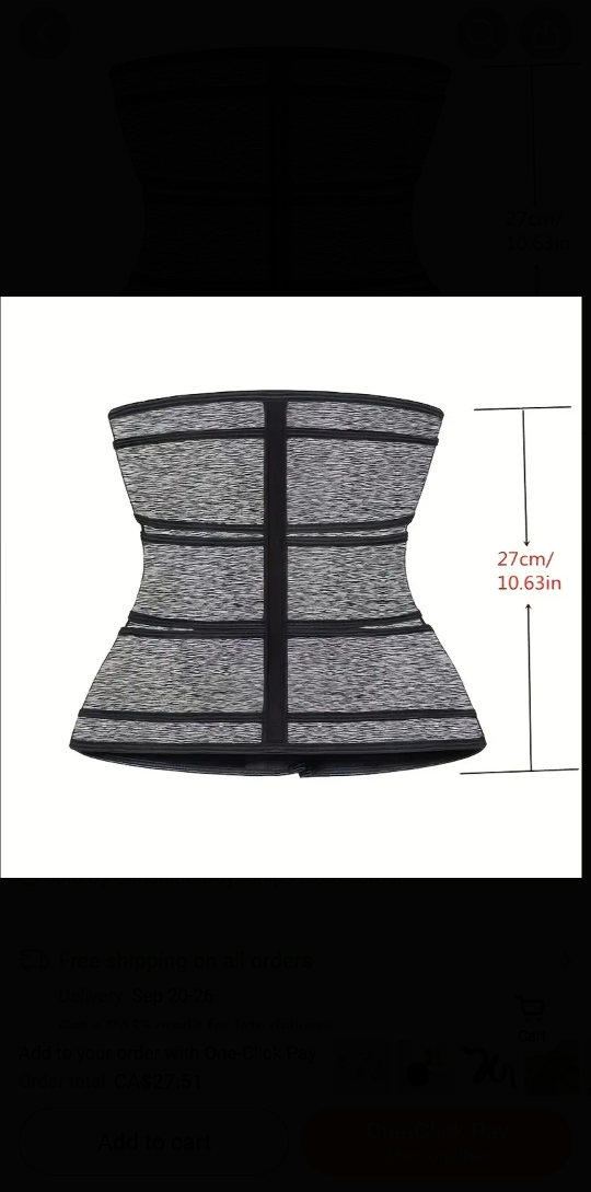 adjustable corset waist belt - photo 2