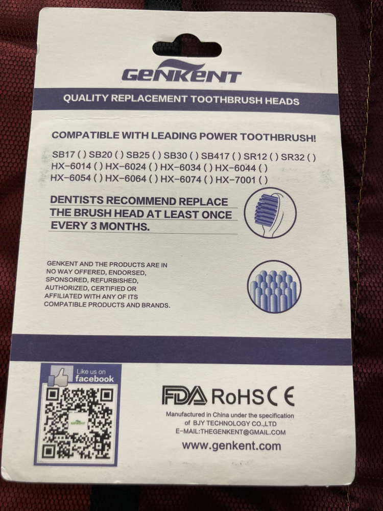 Toothbrush heads Nine in Total image indicator(2)