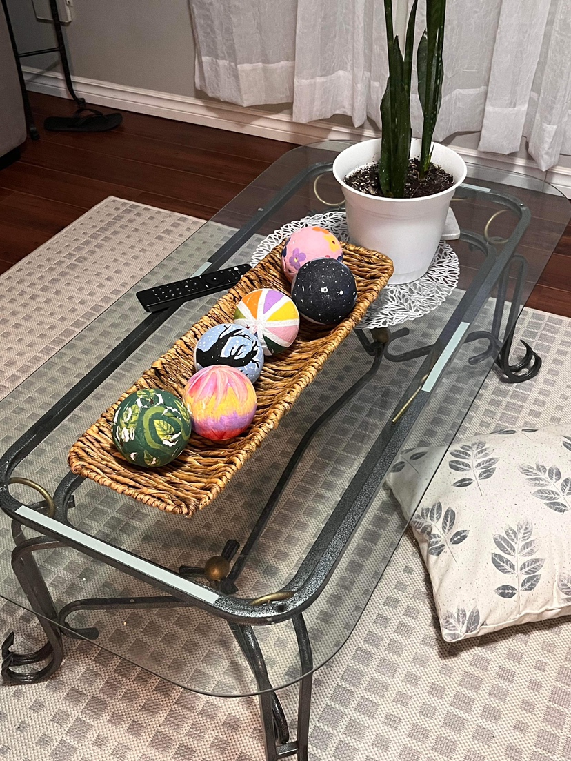 Glass Coffee table and side table - photo 3