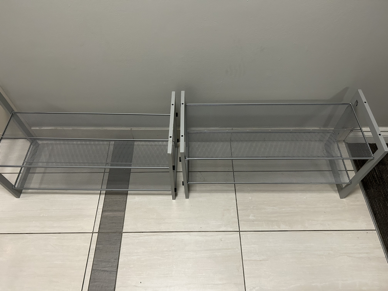 Mainstay two 2-tier shoe rack - photo 3