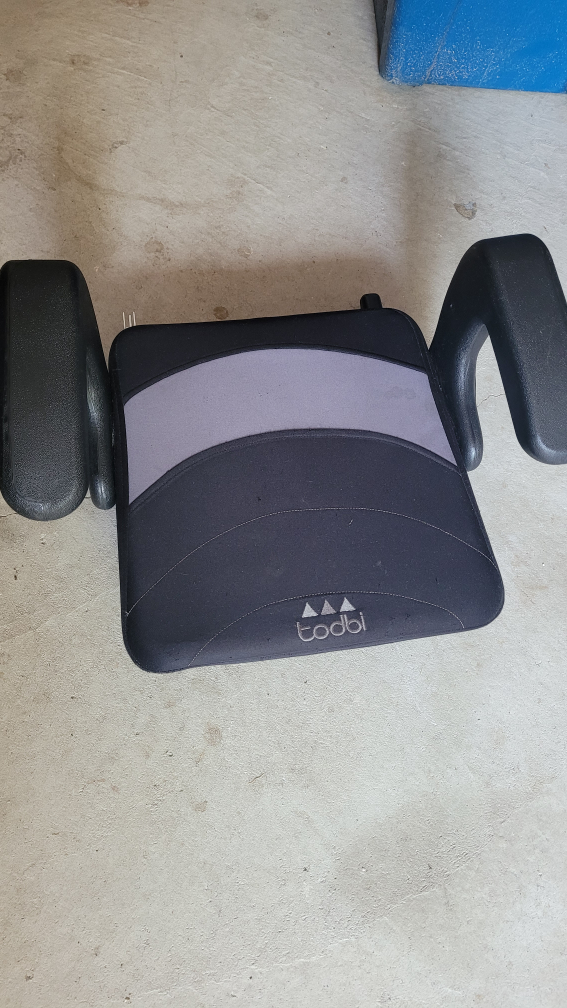 Backless booster car seat #freecycle thumbnail