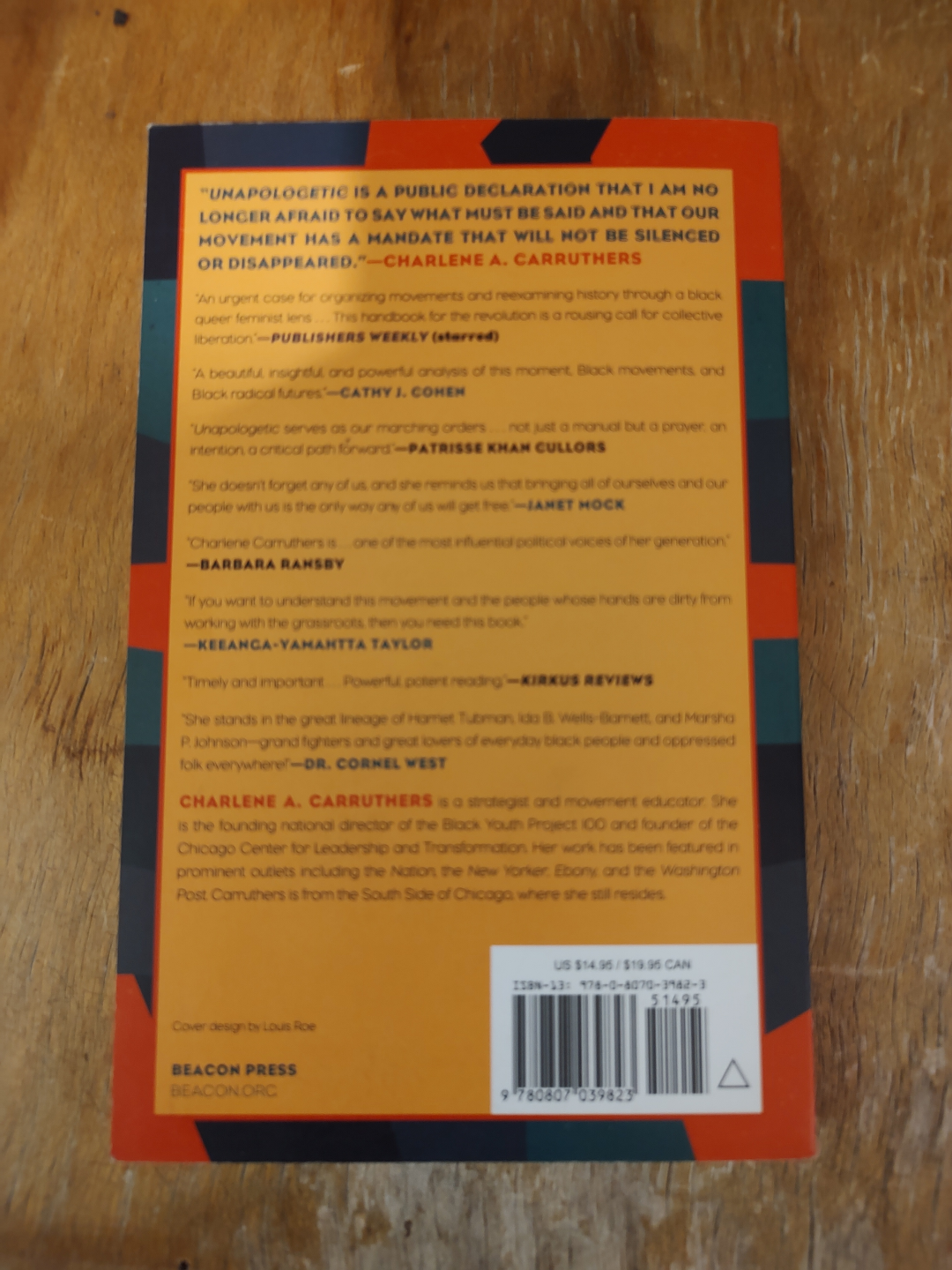 Book: Unapologetic A Black Queer and Feminist Mandate image indicator(2)