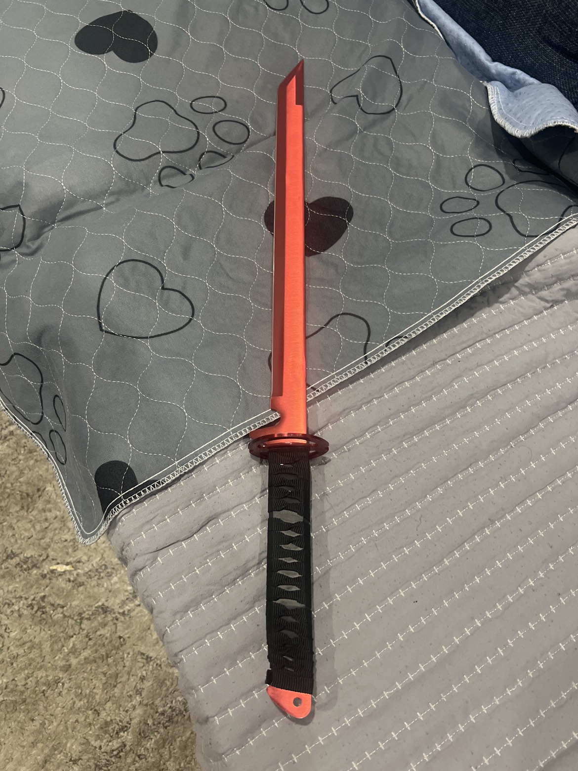 25 inch Red sword / machete