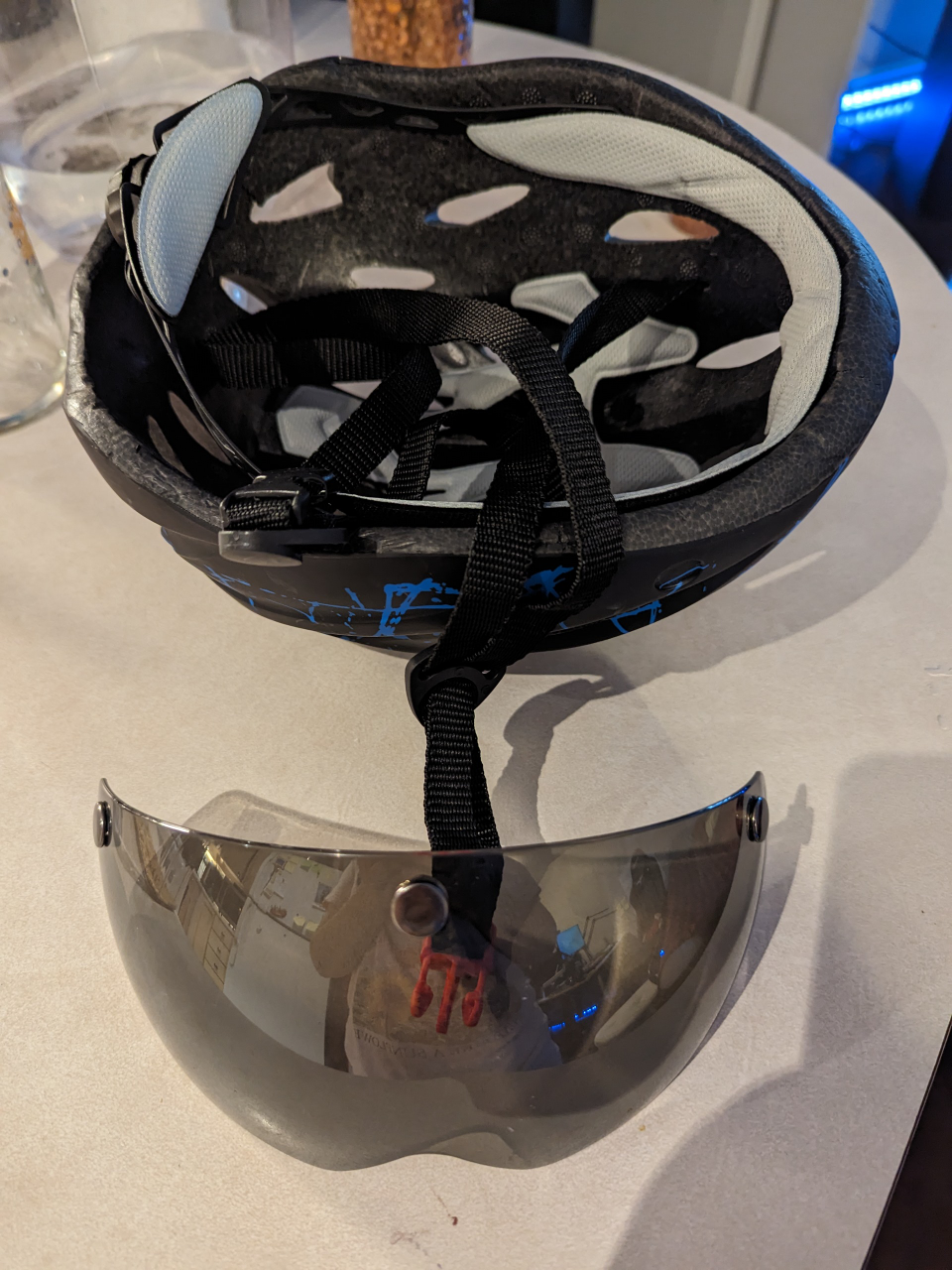 Bicycle helmet , used thumbnail