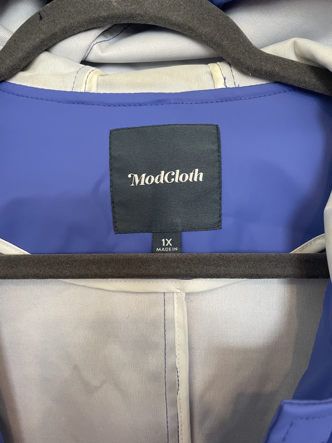 ModCloth raincoat with hood - 1X - photo 2