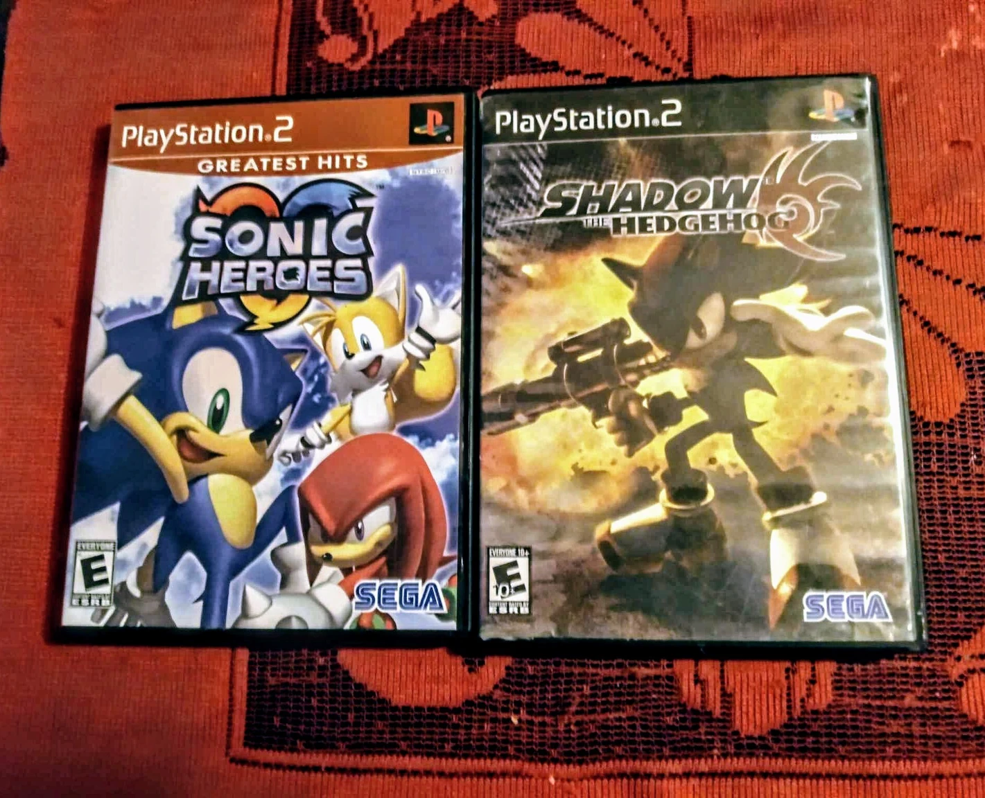 Sonic PS2 games thumbnail