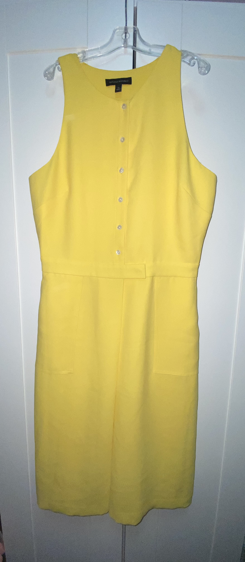 Yellow Banana Republic Dress