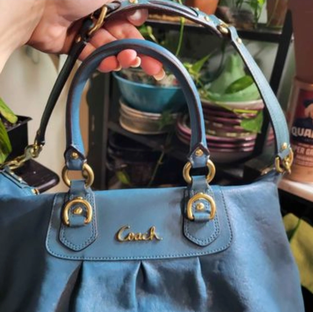 Coach peacock purse Clearance