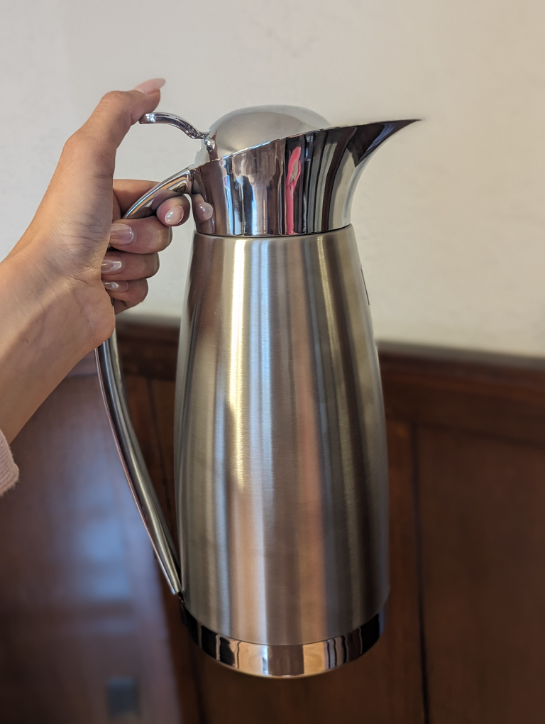 Stainless Steel Carafe image indicator(2)