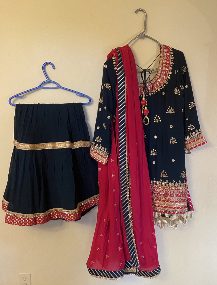 Indian Sharara Suit size 42