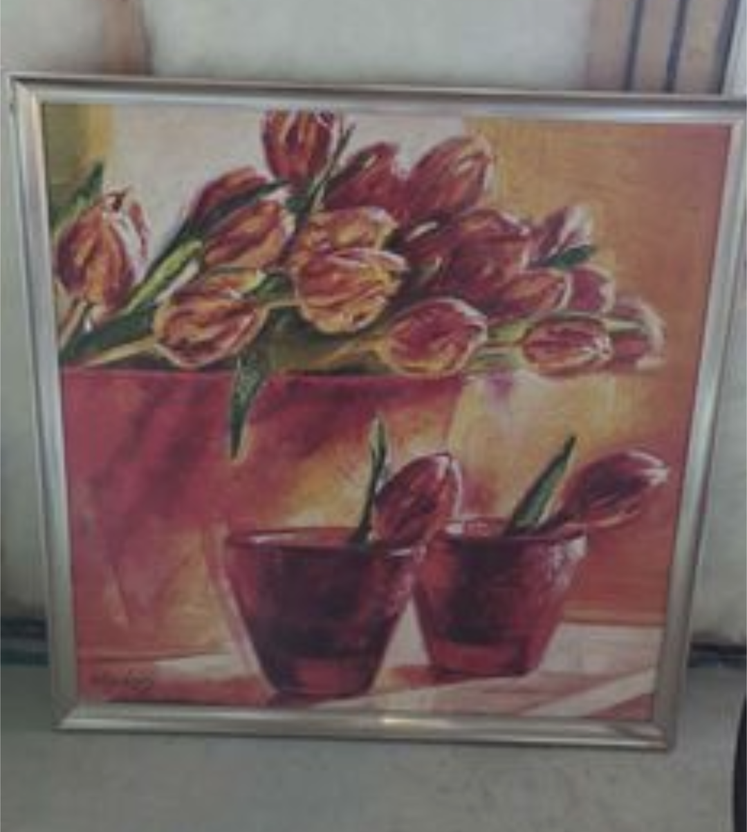 Flower Art picture frame