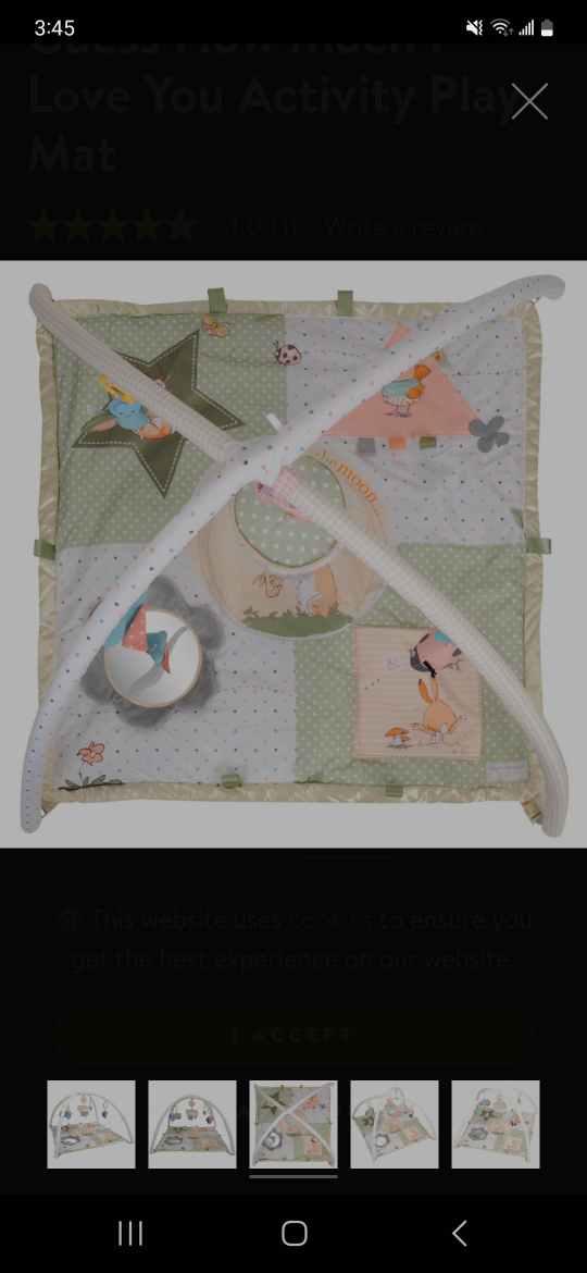 Baby activity gym /playmat - photo 3