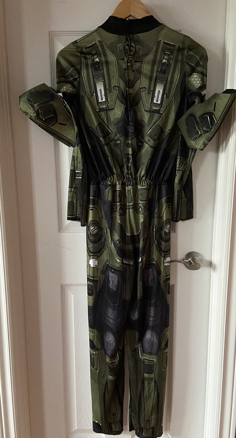 Kids' Halo Master Chief Green Halloween Costume - photo 2