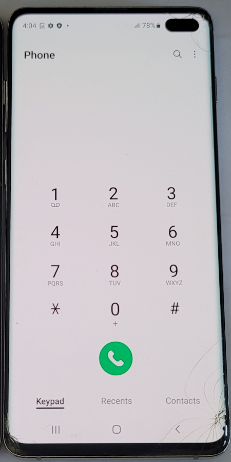 Samsung S10 Plus! Crack Screen! 128GB! $130! $120 Final! - photo 2
